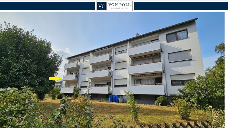 Vermietete 3-Zi-Wohnung mit Balkon und Garage im Rügländer Viertel
